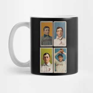 T206 Big Four Cards - Wagner, Plank, Magie, & Doyle Mug